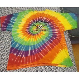Cape May NEW Jersey  Tie Dye Vintage Men's T-Shirt Size XL